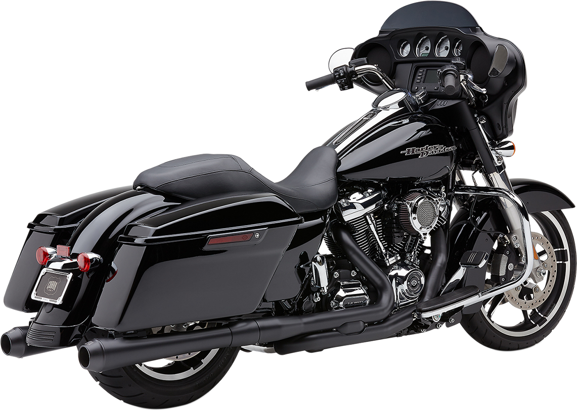COBRA El Diablo Slip-On Mufflers - 4" - FL - Black 6208RB