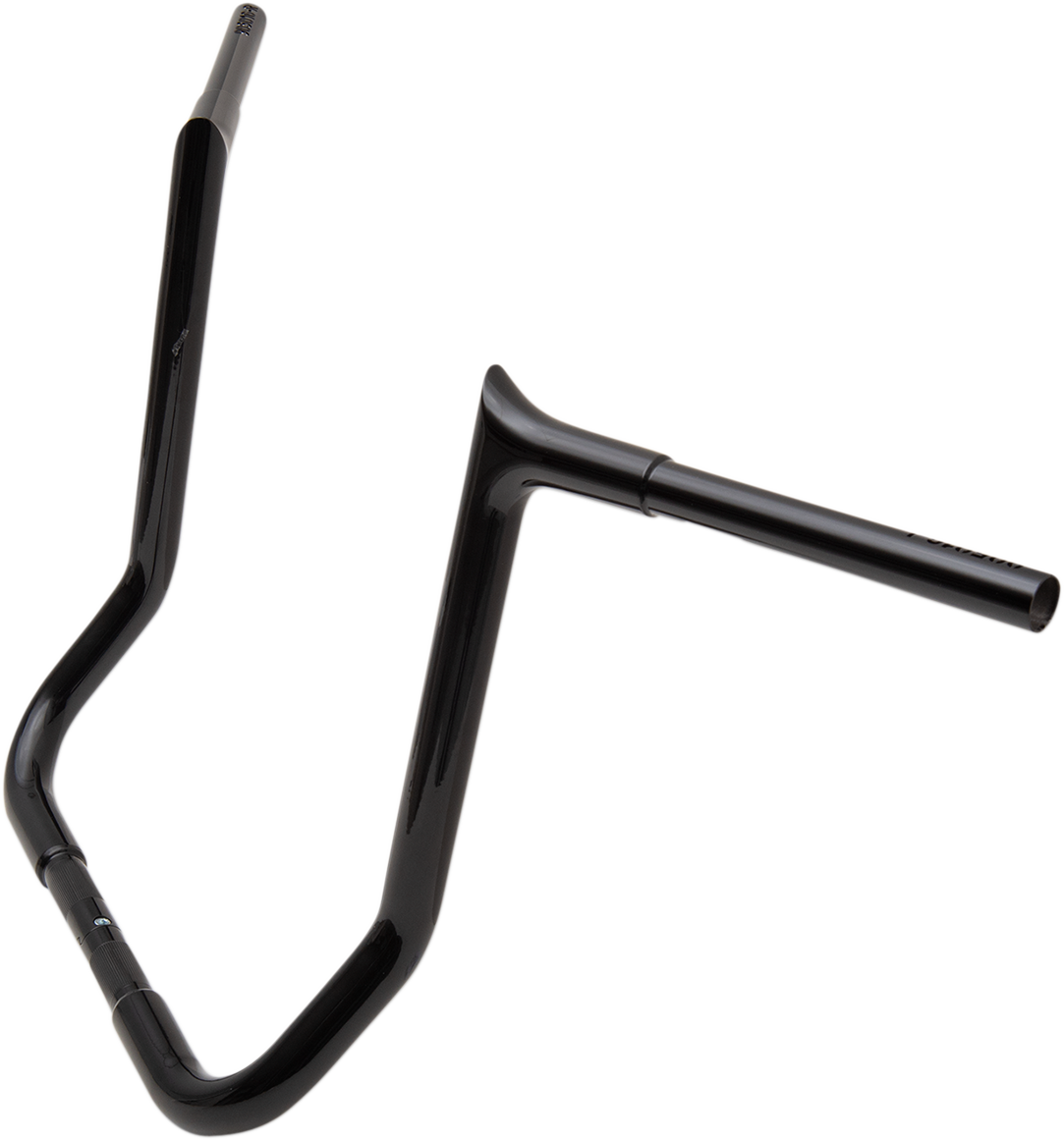 FAT BAGGERS INC. 1-1/4" EZ Install Pointed Top Handlebar - 16" - Black 905016-B