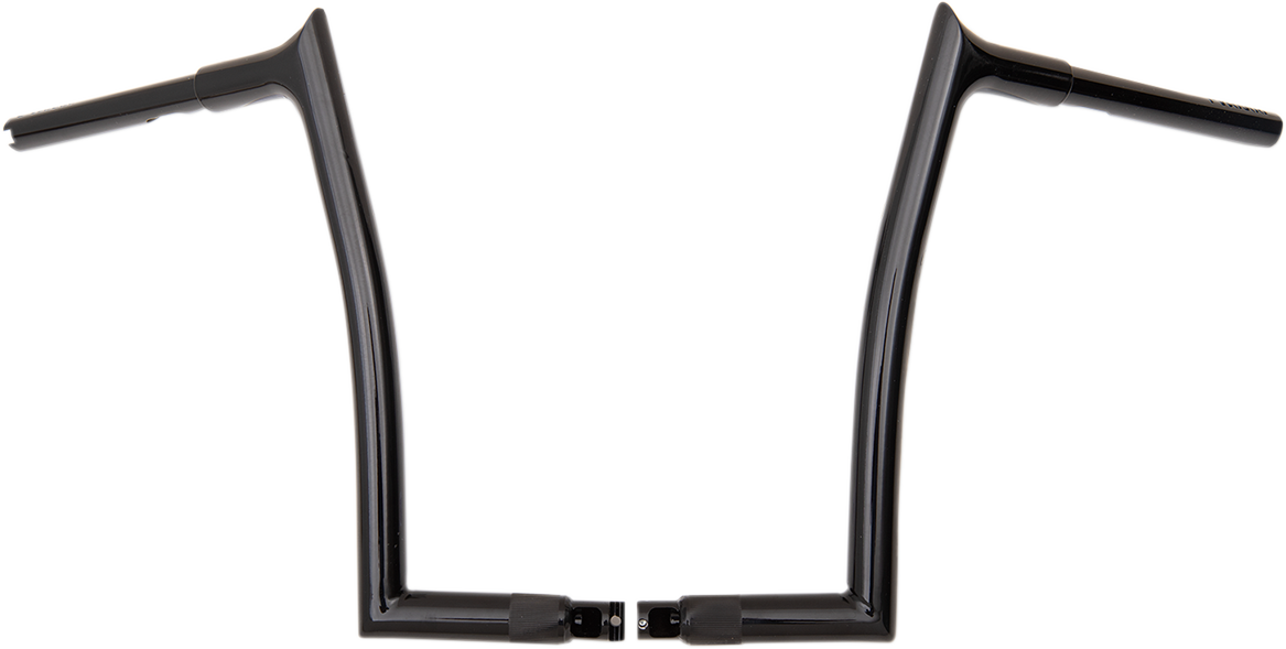 FAT BAGGERS INC. 1-1/4" EZ Install Pointed Top Handlebar - 14" - Black 906014-B