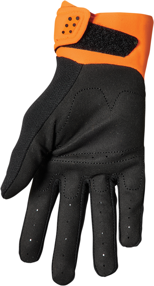 Thor Spectrum Gloves – Orange/Black