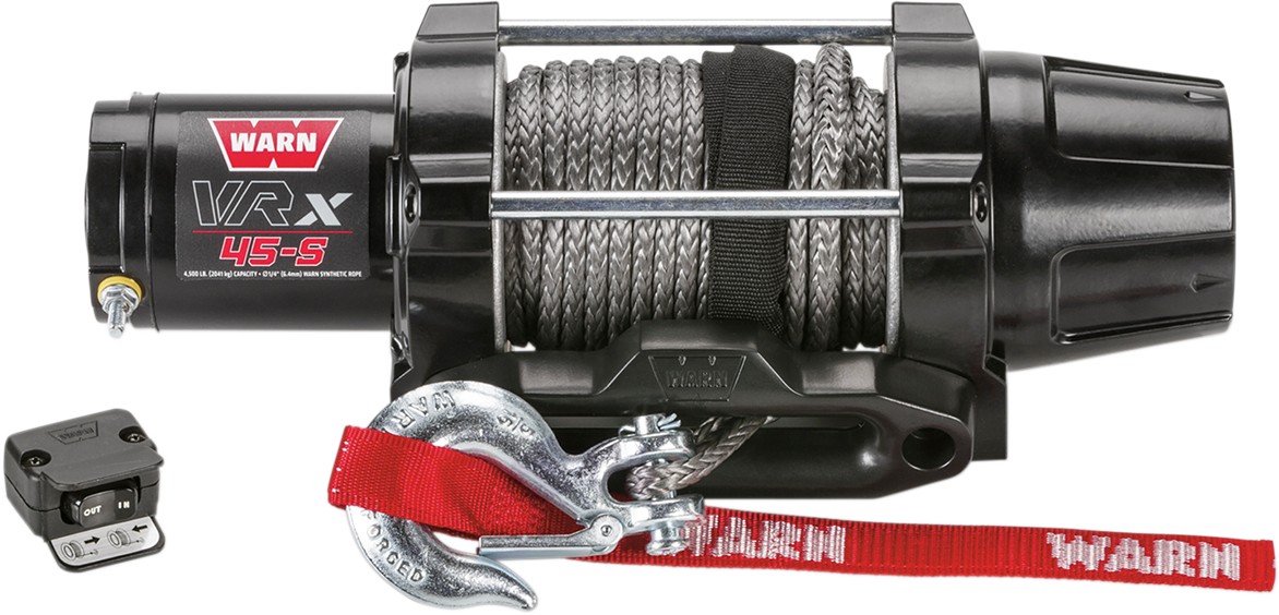 WARN VRX 45-S Winch - Dash-mounted Rocker Switch - Synthetic Rope - 50' 101040