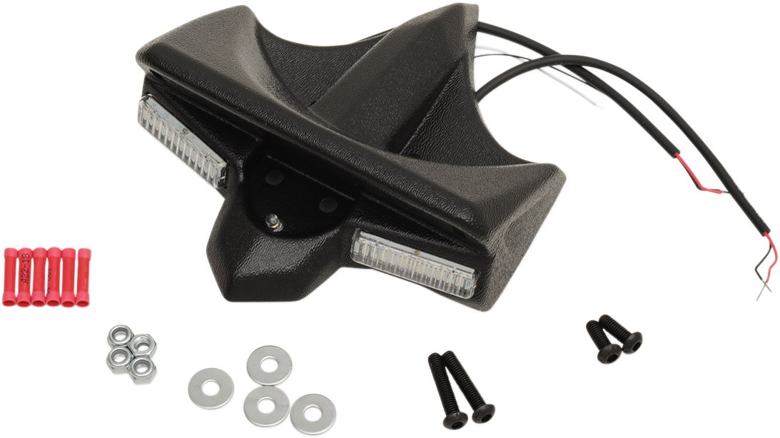 HOT BODIES Fender Eliminator - Black - Ninja 400 51801-1000