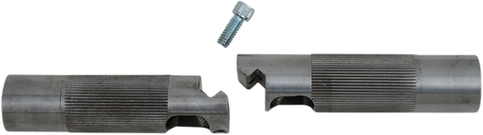 FAT BAGGERS INC. 1-1/4" EZ Install Pointed Top Handlebar - 10" - Chrome 905010