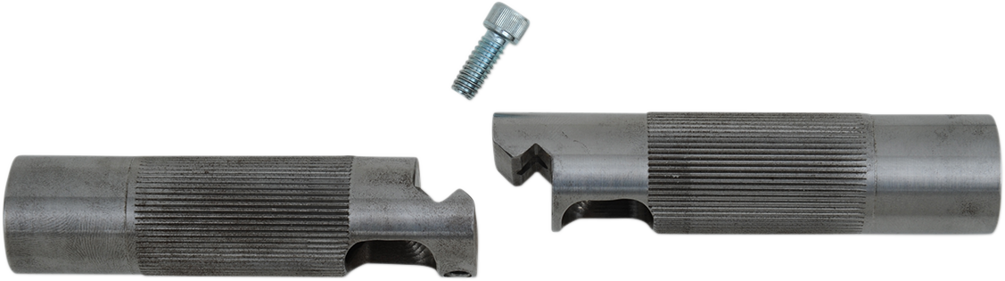 FAT BAGGERS INC. 1-1/4" EZ Install Pointed Top Handlebar - 12" - Chrome 905012
