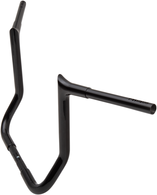 FAT BAGGERS INC. 1-1/4" EZ Install Pointed Top Handlebar - 14" - Black 905014-B