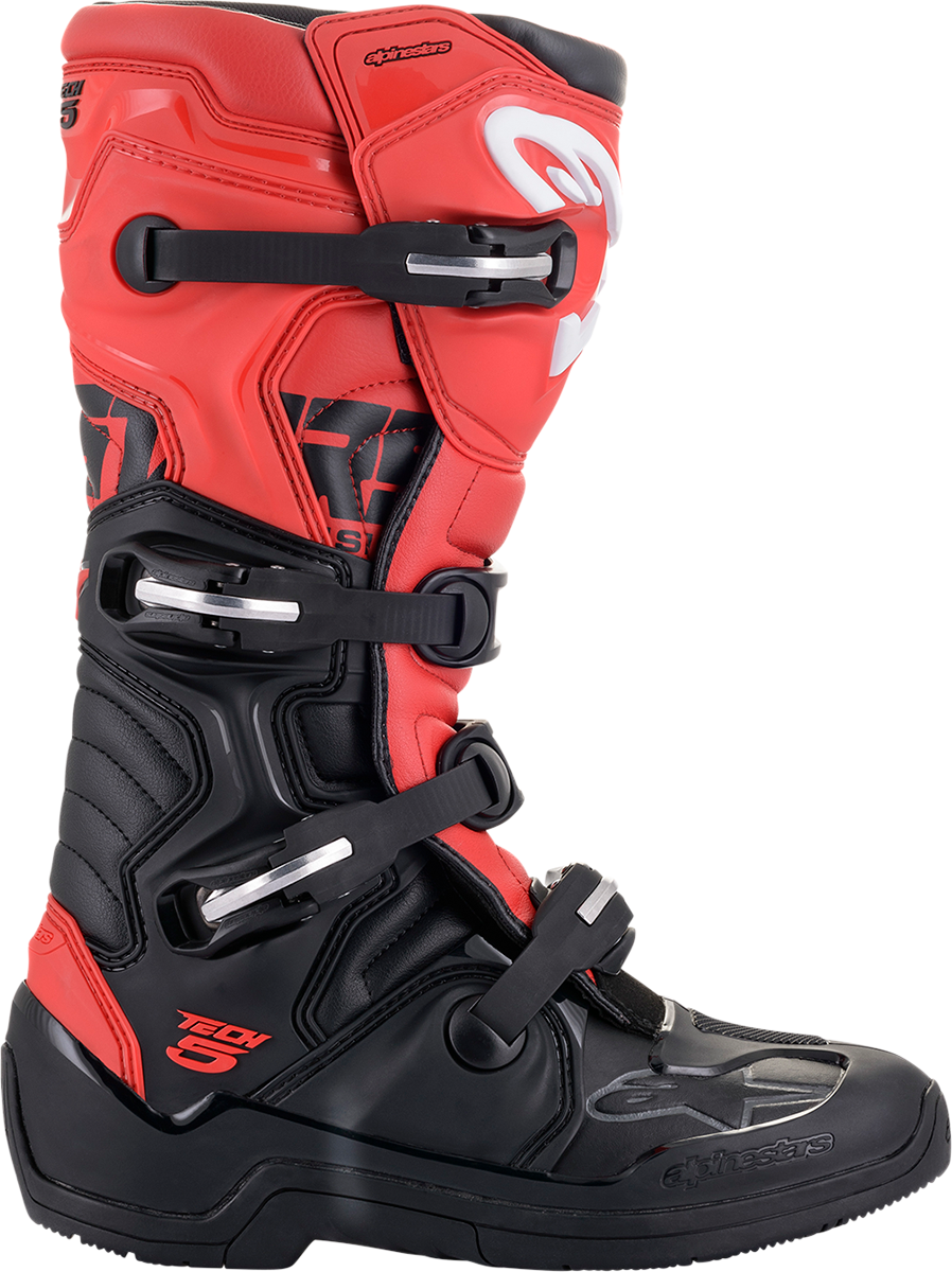 Alpinestars Tech 5 Boots – Black/Red