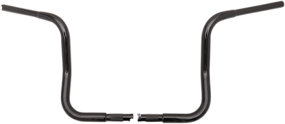 FAT BAGGERS INC. 1-1/4" EZ Install Round Top Handlebar Kit - 16" - Black 909516-B