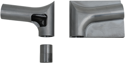 FAT BAGGERS INC. 1-1/4" EZ Install Pointed Top Handlebar - 10" - Chrome 905010