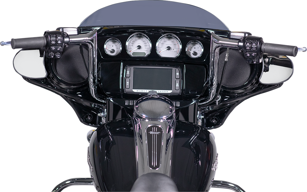FAT BAGGERS INC. 1-1/4" EZ Install Pointed Top Handlebar - 12" - Chrome 905012