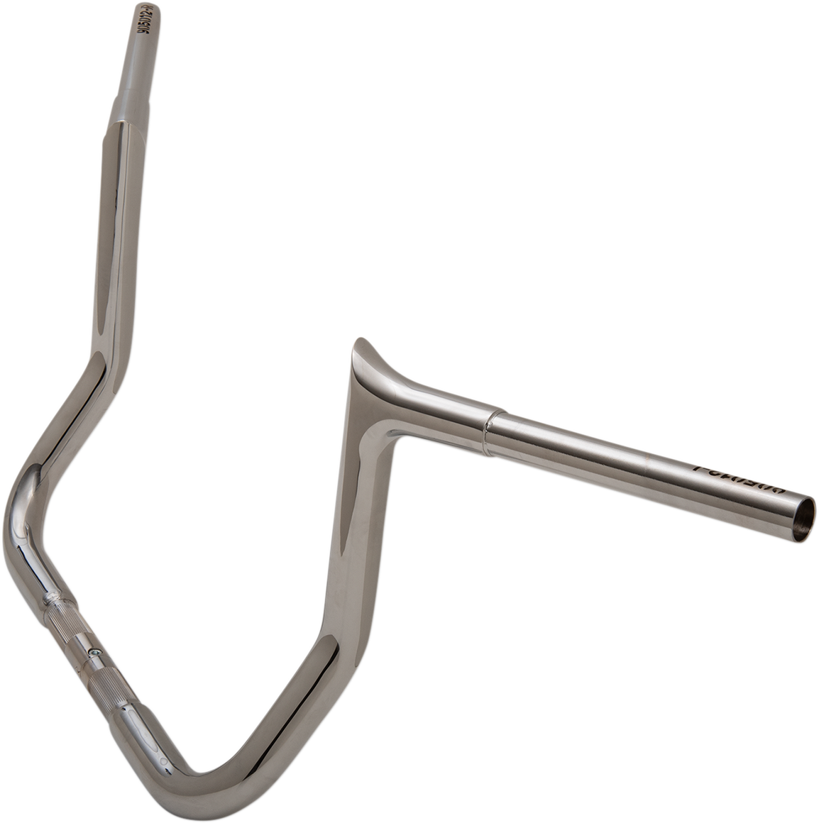 FAT BAGGERS INC. 1-1/4" EZ Install Pointed Top Handlebar - 12" - Chrome 905012