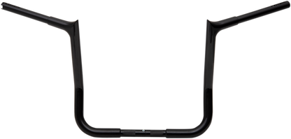 FAT BAGGERS INC. 1-1/4" EZ Install Pointed Top Handlebar - 14" - Black 905014-B