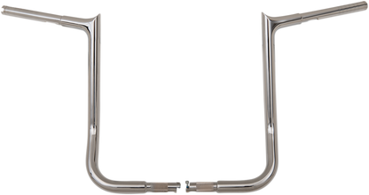 FAT BAGGERS INC. 1-1/4" EZ Install Pointed Top Handlebar - 16" - Chrome 905016