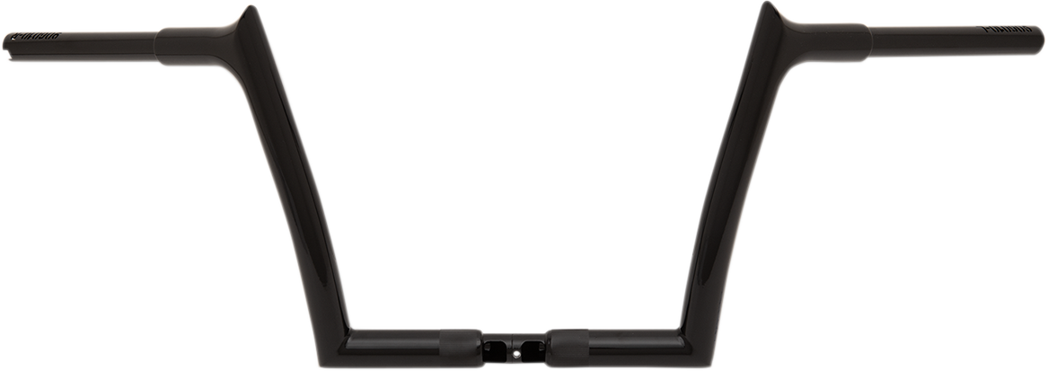 FAT BAGGERS INC. 1-1/4" EZ Install Pointed Top Handlebar - 10" - Black 906010-B
