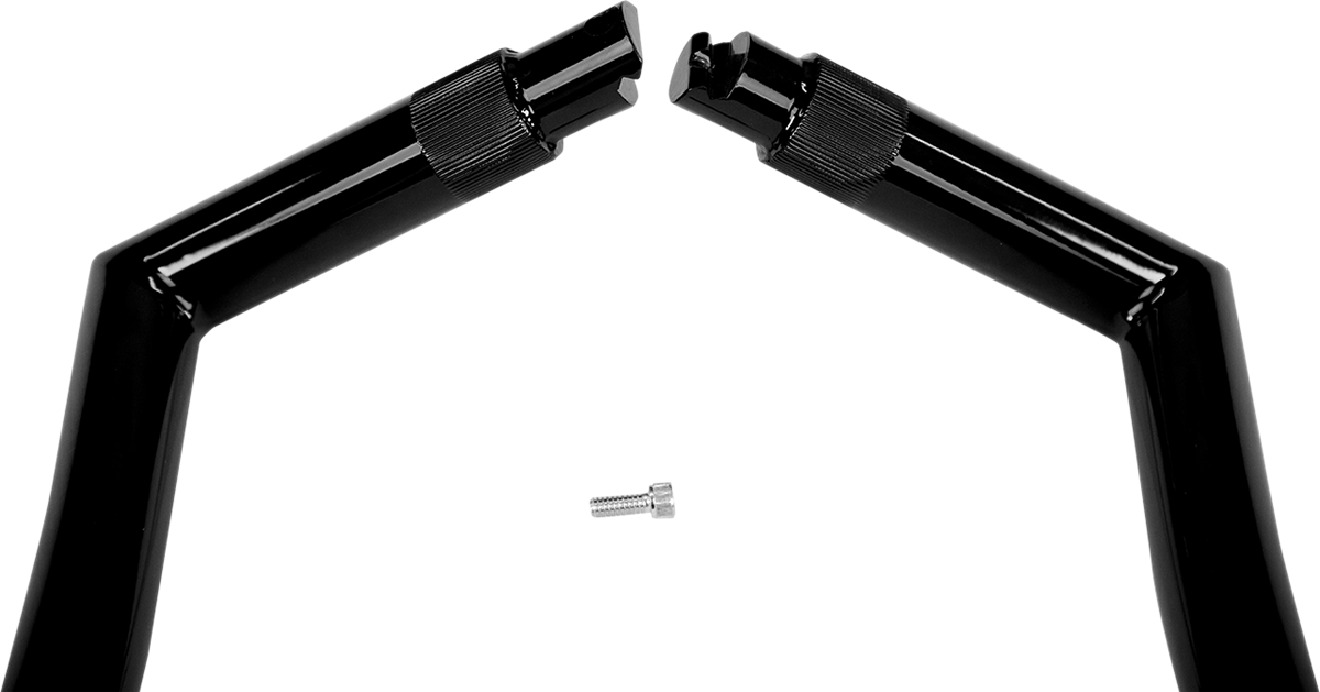 FAT BAGGERS INC. 1-1/4" EZ Install Pointed Top Handlebar - 16" - Black 906016-B