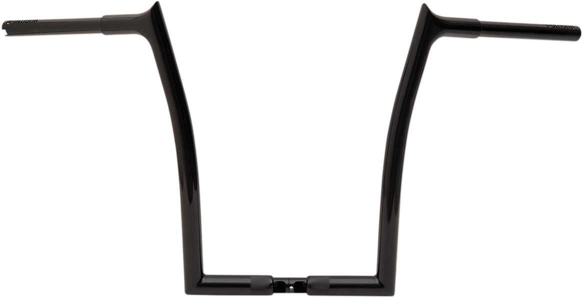 FAT BAGGERS INC. 1-1/4" EZ Install Pointed Top Handlebar - 16" - Black 906016-B
