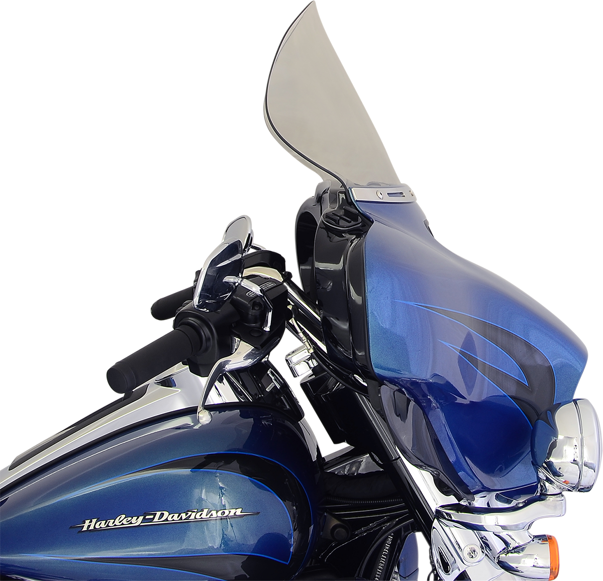 KLOCK WERKS Flare® Windshield - 11-1/2" - Tint - '14-'25 FLH KWW-01-0205-2014