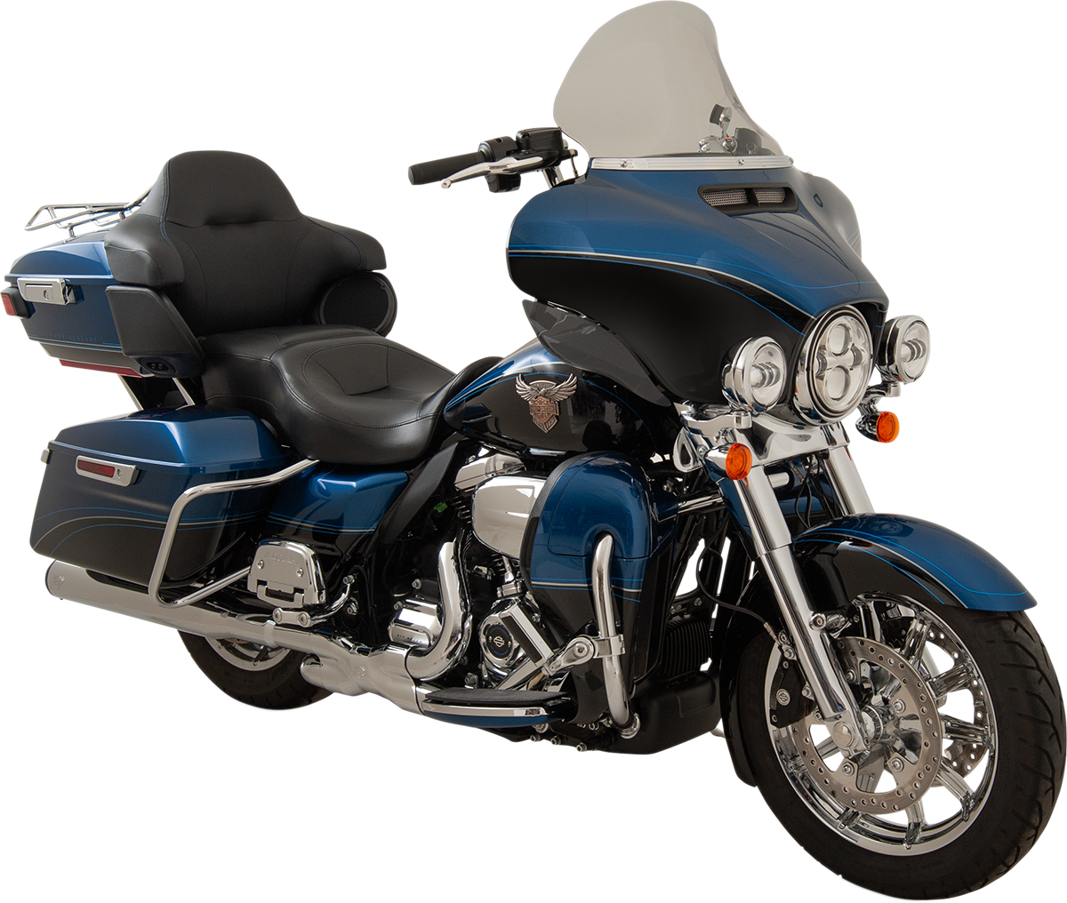 KLOCK WERKS Flare® Windshield - 11-1/2" - Tint - '14-'25 FLH KWW-01-0205-2014