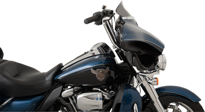 KLOCK WERKS Flare® Windshield - 5" - Black - '14-'25 FLH KWW-01-0319