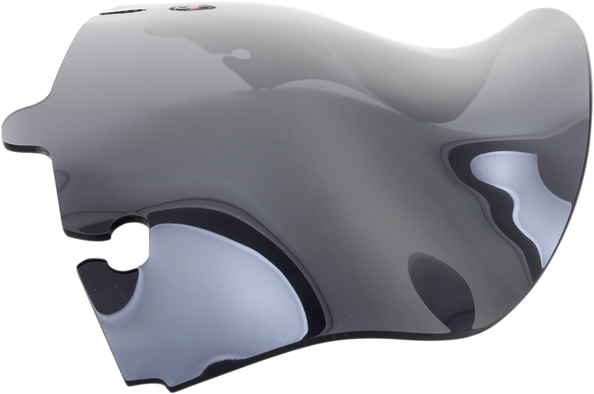 KLOCK WERKS Flare® Windshield - 6-1/2" - Dark Smoke - '14-'25 FLH KWW-01-0199-2014