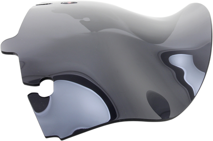 KLOCK WERKS Flare® Windshield - 6-1/2" - Dark Smoke - '14-'25 FLH KWW-01-0199-2014