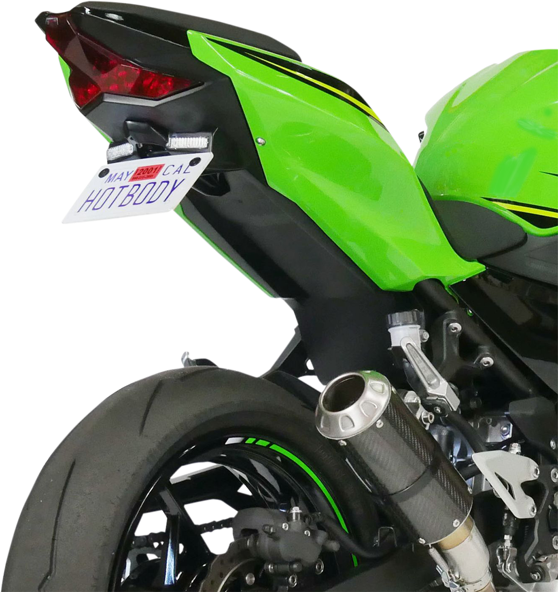 HOT BODIES Fender Eliminator - Black - Ninja 400 51801-1000