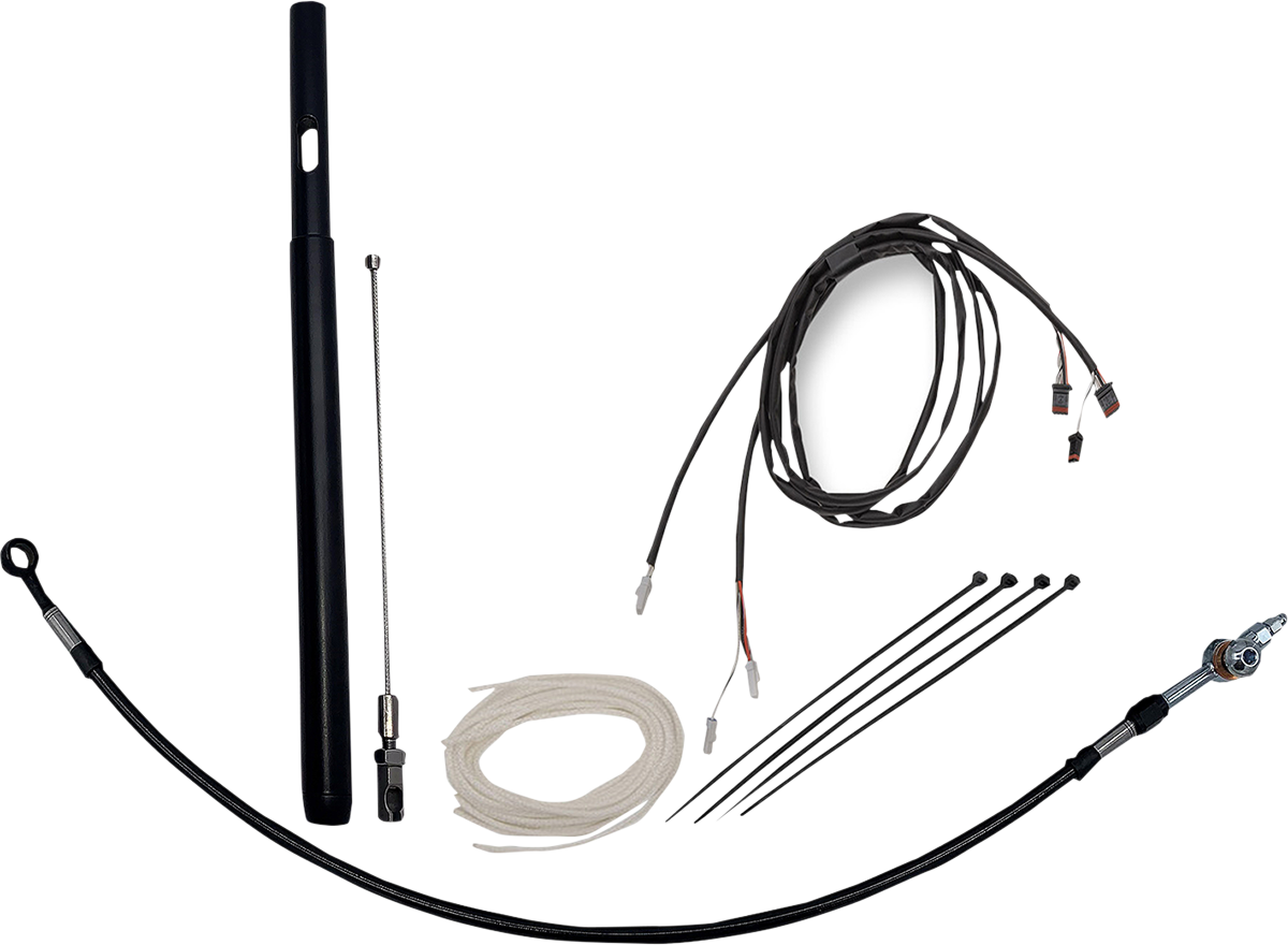 FAT BAGGERS INC. Installation Kit - +8" - Black 109016-B