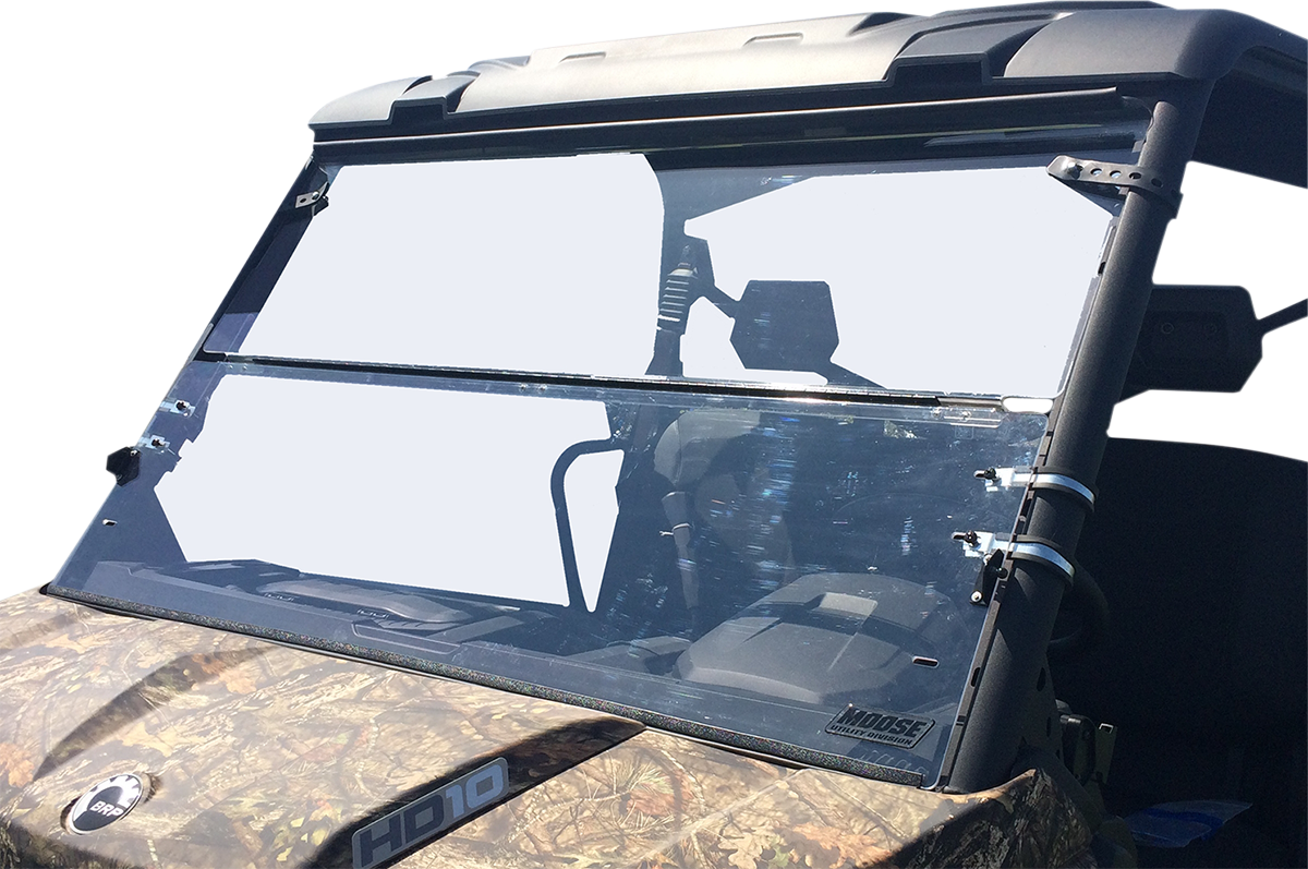 MOOSE OFFROAD Full Folding Windshield - Defender LEMA100-0039