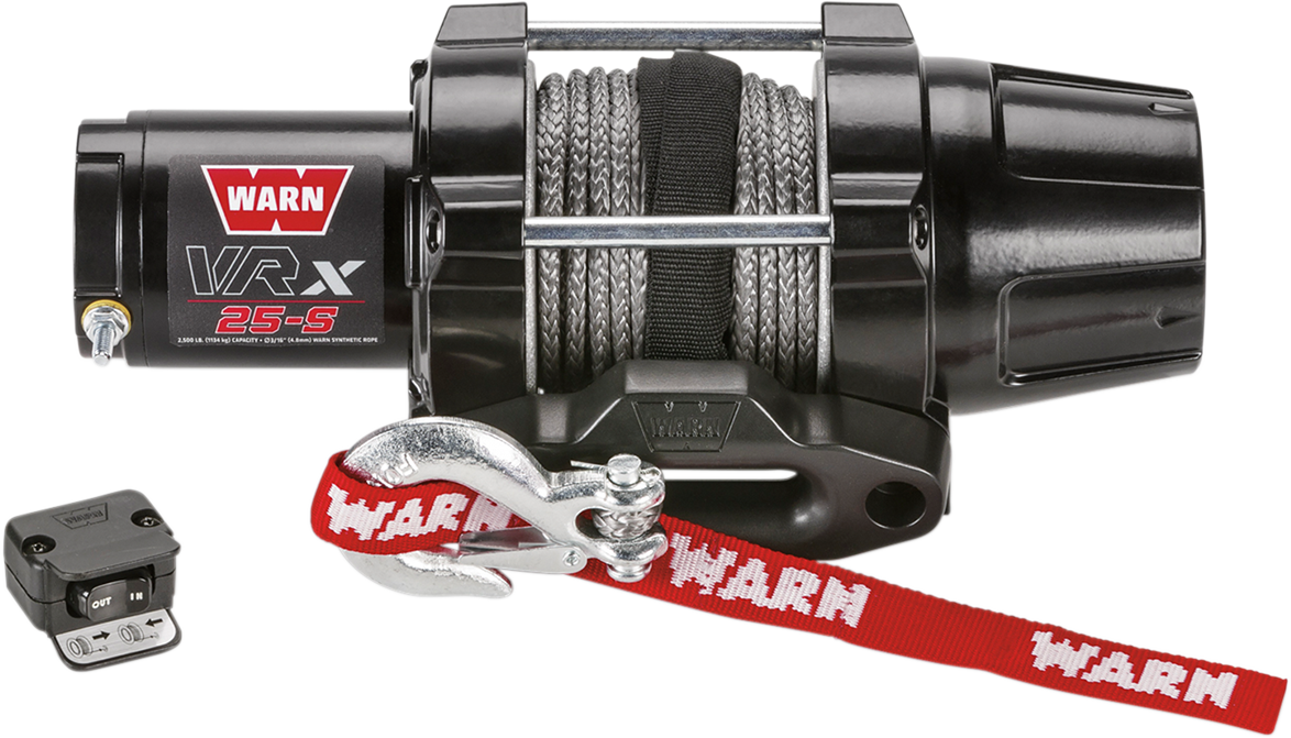 WARN VRX 25-S Winch - Handlebar Rocker Switch - Synthetic Rope - 50' 101020