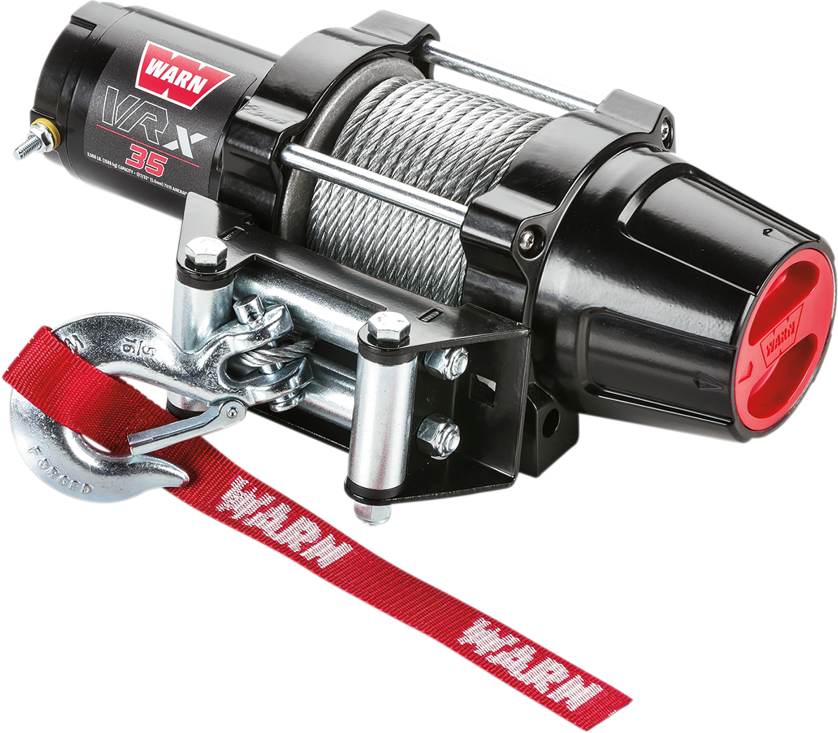 WARN VRX 35 Winch - Handlebar Rocker Switch - Wire Rope - 50' 101035