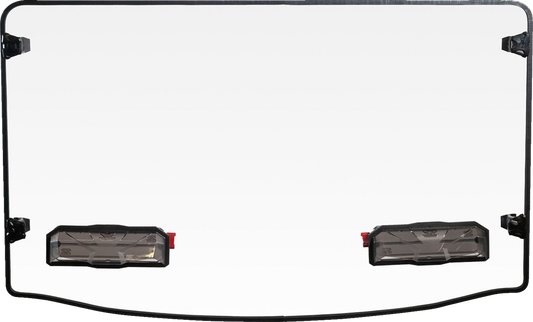 SEIZMIK Windshield - Tool-less - Vented - Defender 50-50234KIT