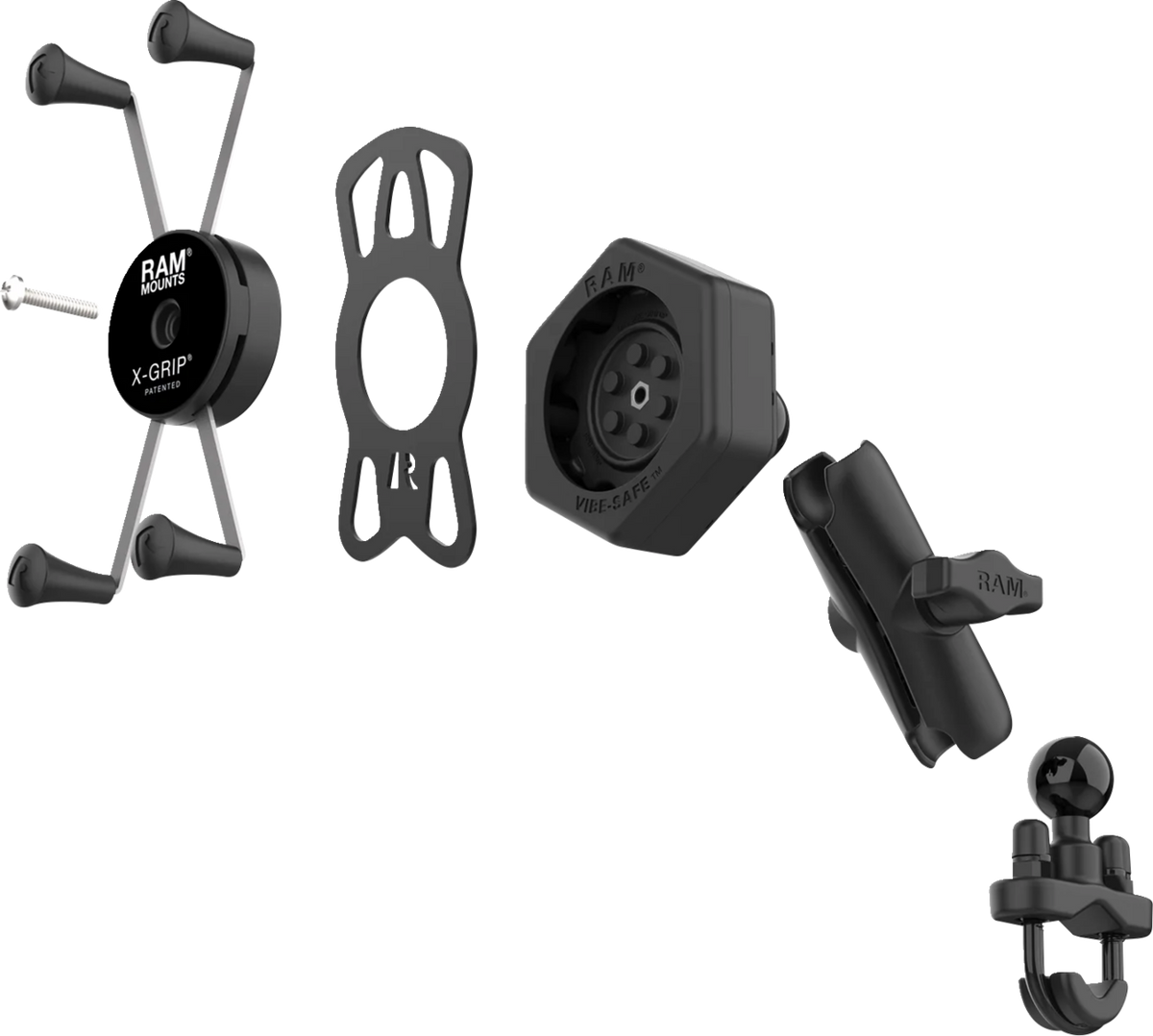 RAM MOUNTS X-Grip® Mount Kit - Vibe Safe™ - U-Bolt - Medium RAM-B-149Z-UN10-462