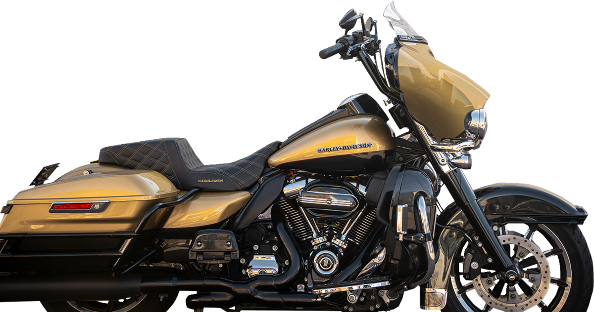KLOCK WERKS Flare® Windshield - 6-1/2" - Clear - '14-'25 FLH KWW-01-0702