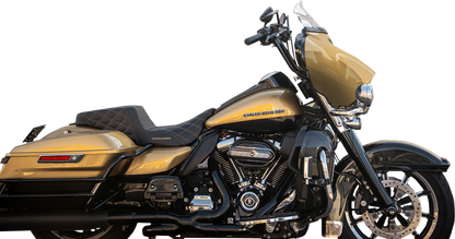 KLOCK WERKS Flare® Windshield - 6-1/2" - Clear - '14-'25 FLH KWW-01-0702