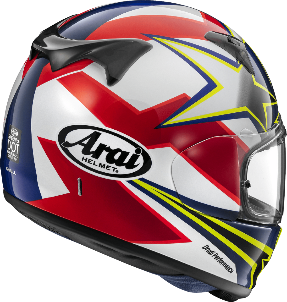 ARAI HELMETS Regent-X Helmet - Stars & Stripes - Yellow - 2XL 0101-17462