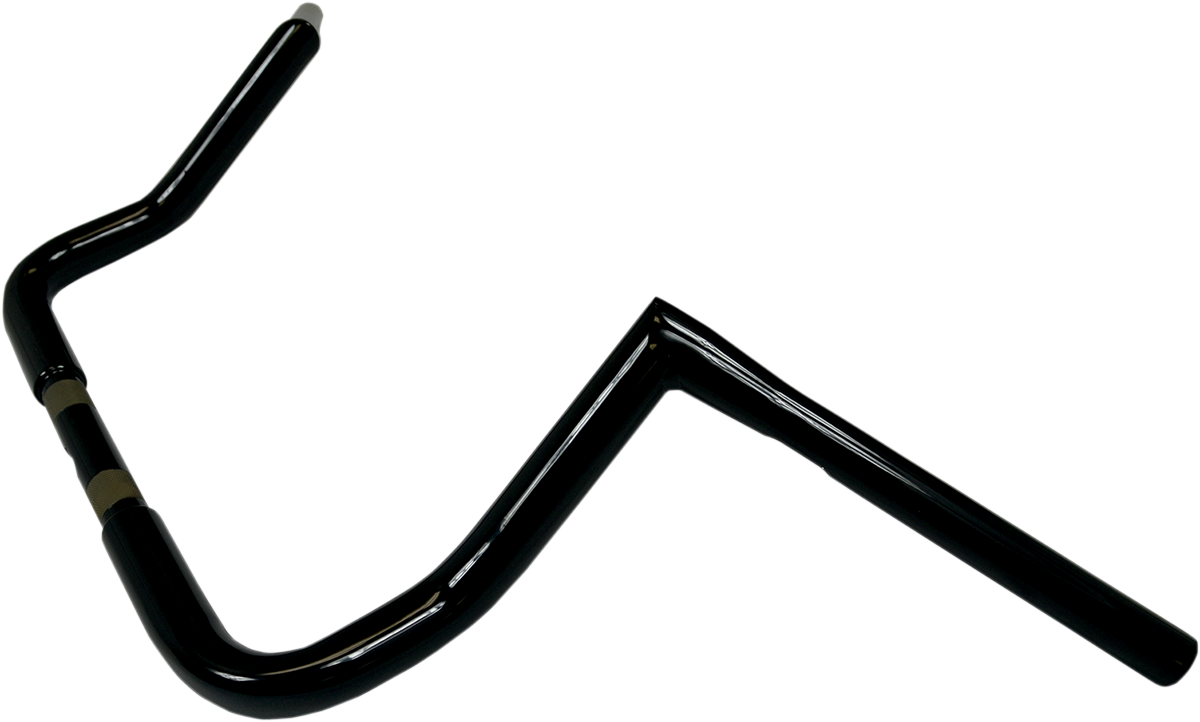 LA CHOPPERS 1-1/4" Twin Peaks Touring Handlebar - 10" - Black LA-7361-10B
