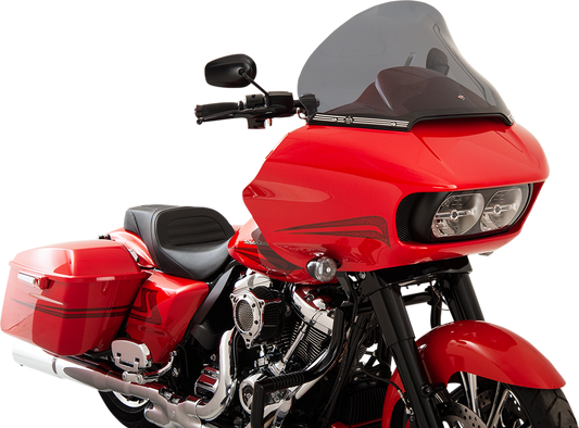 KLOCK WERKS Pro-Touring Flare® Windshield - 15" - Dark Smoke - '15-'25 FLTR KWW-01-0315