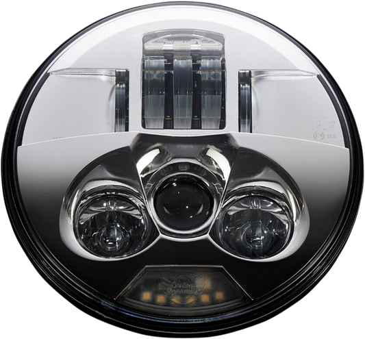 CUSTOM DYNAMICS Headlamp - ProBEAM® - 7" - LED - Chrome PB-7-C