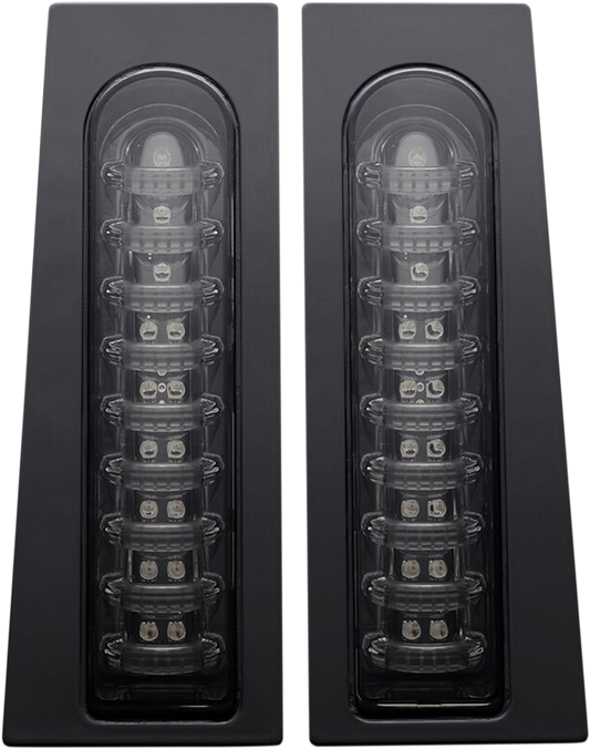 CUSTOM DYNAMICS ProBEAM® Fillerz® Lights - Smoke - Gloss Black PB-FILL-S-B