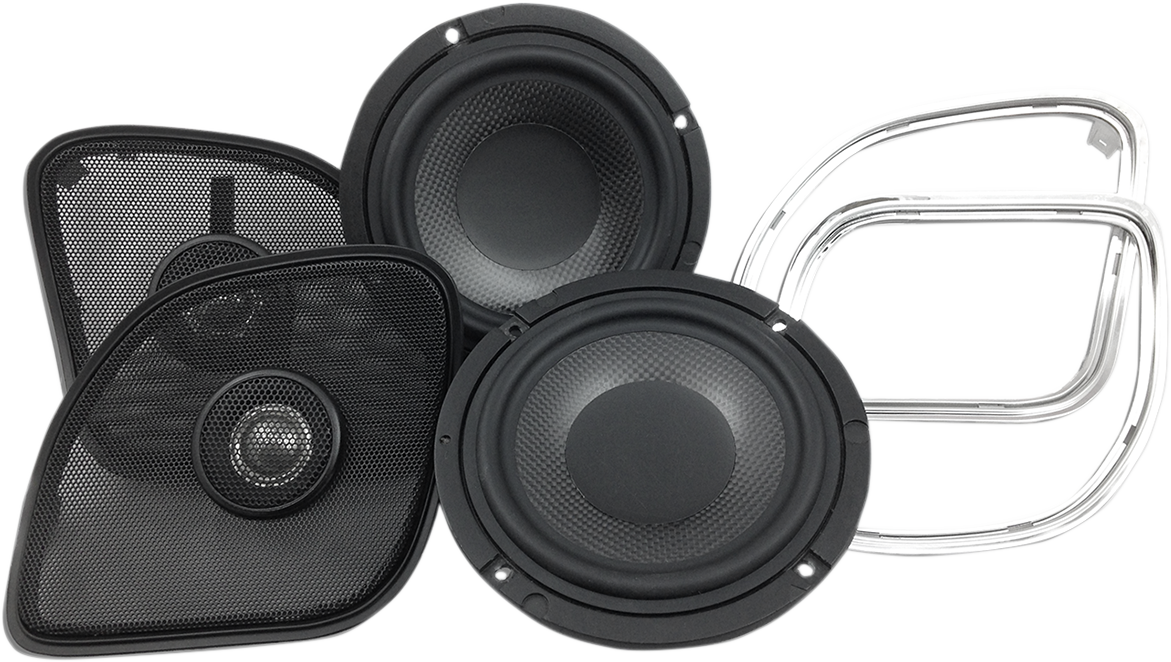 WILD BOAR AUDIO Speakers - Front - 4 Ohm - 200 W - '15-'24 FLTR WBC 1654 RG