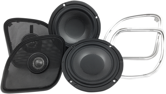 WILD BOAR AUDIO Speakers - Front - 4 Ohm - 200 W - '15-'24 FLTR WBC 1654 RG