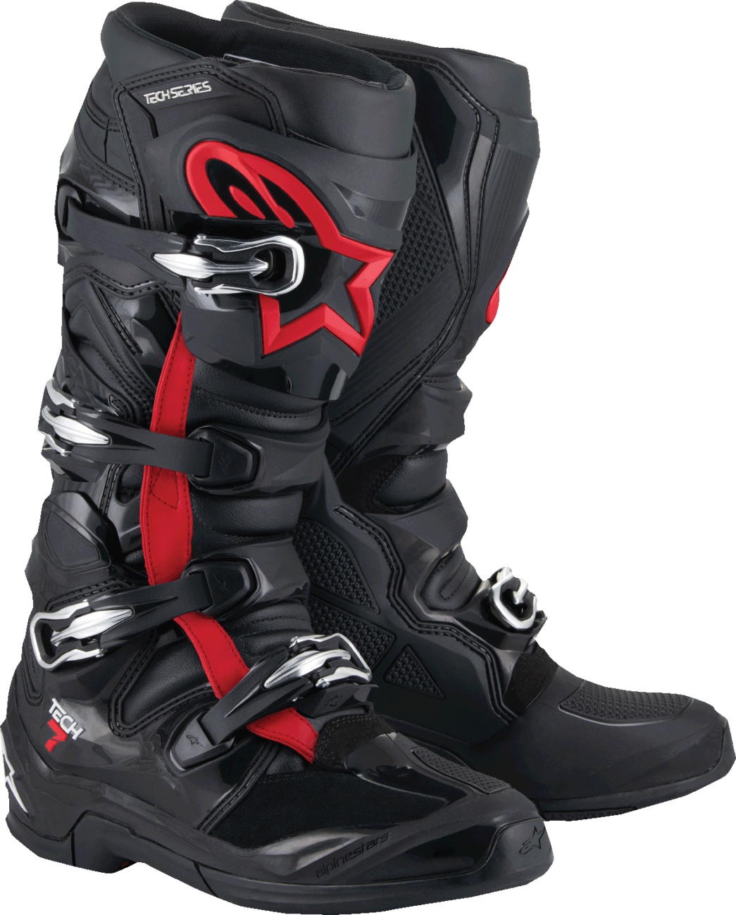 ALPINESTARS Tech 7 Boots - Fluorescent Red/Black - US 12 / EU 47 2012025-1030-12