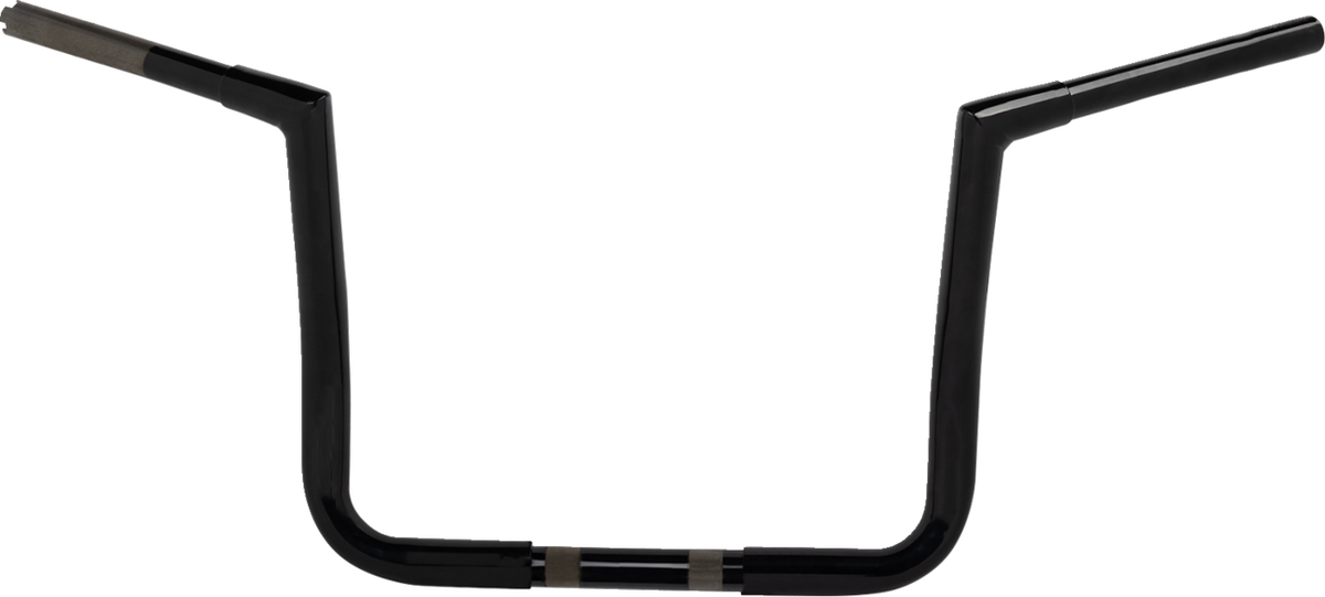 LA CHOPPERS Pre-Wired Twin Peaks Handlebar - 1-1/4" x 12" - Black LA-7361-12BW