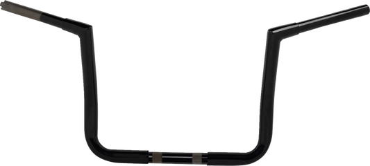 LA CHOPPERS Pre-Wired Twin Peaks Handlebar - 1-1/4" x 12" - Black LA-7361-12BW