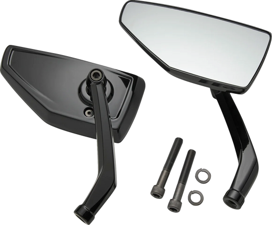 CIRO Mirrors - Chicane - Side View - Black - Left/Right - Pair 55020