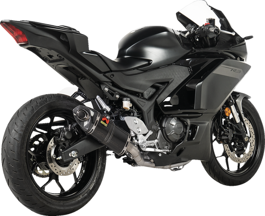 AKRAPOVIC Racing Line Exhaust System - Carbon Fiber - Yamaha R3 & MT-03 S-Y3R3-APC