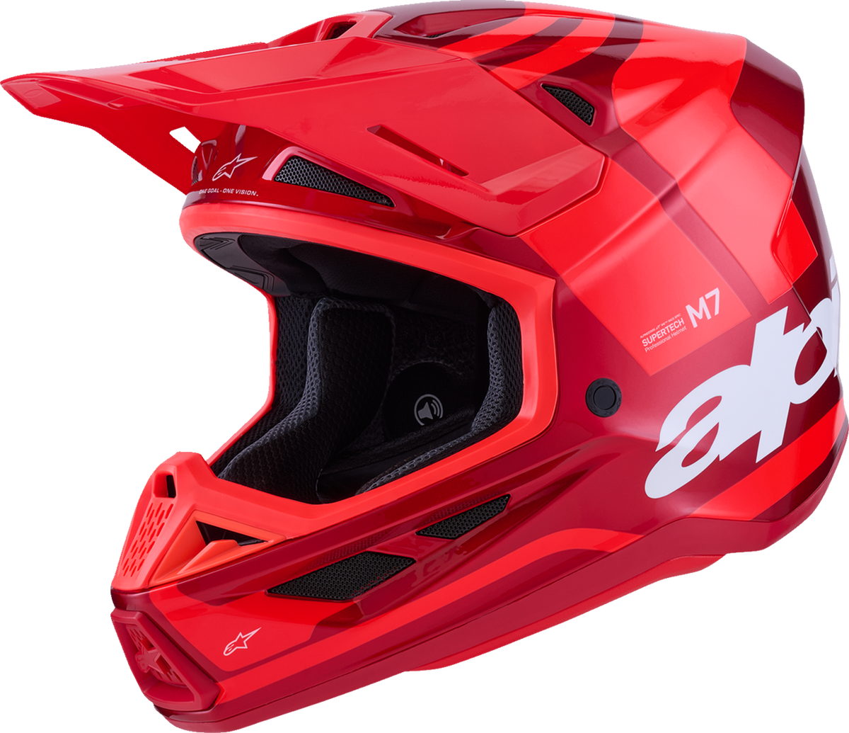 Alpinestars SM7 Helmet – Core – Gloss Red