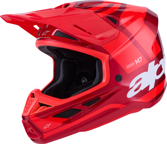 Alpinestars SM7 Helmet – Core – Gloss Red
