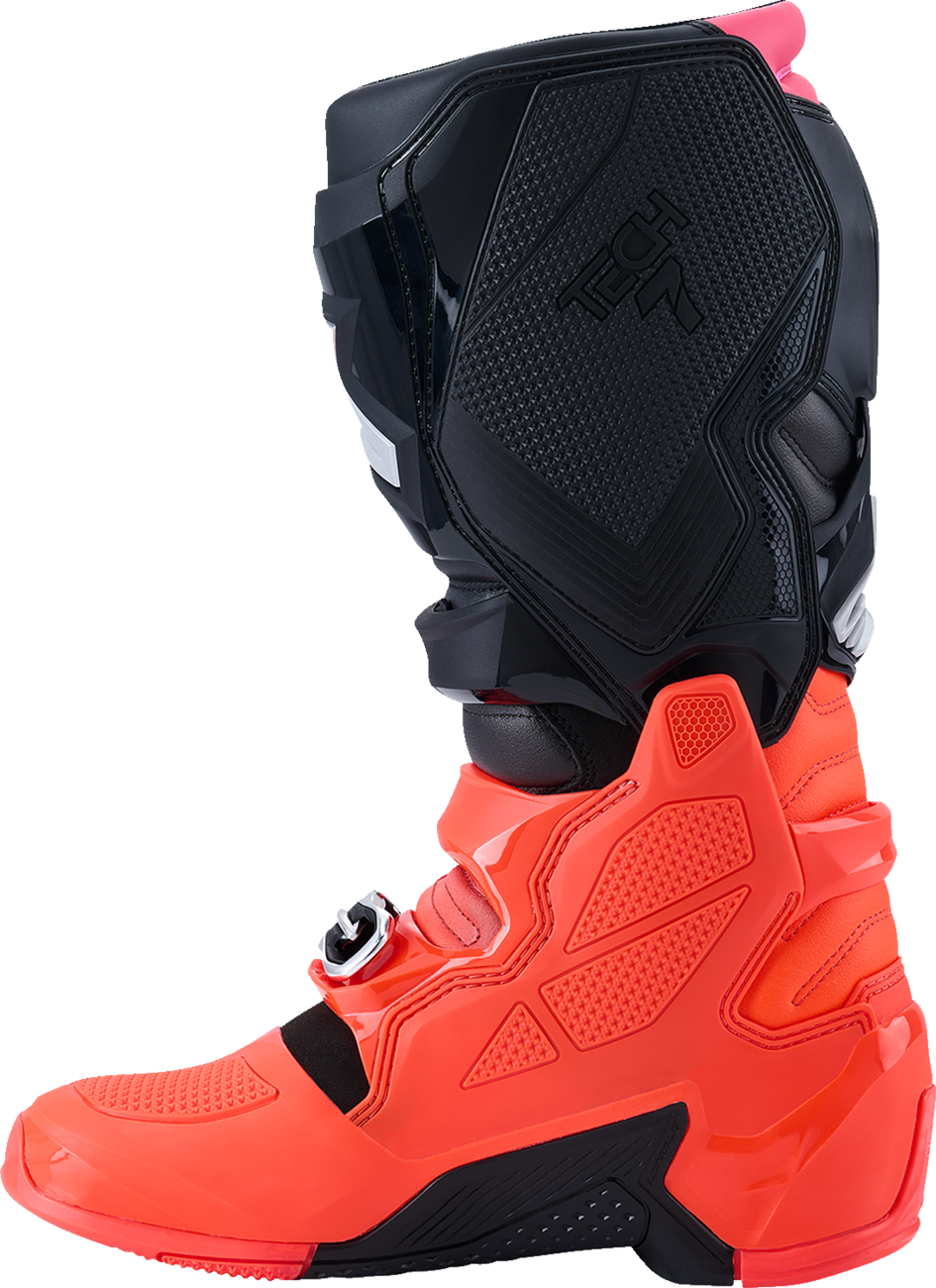 ALPINESTARS Tech 7 Boots - Black/Fluorescent Red/Fluorescent Pink - US 7 / EU 40.5 2012025-1576-7