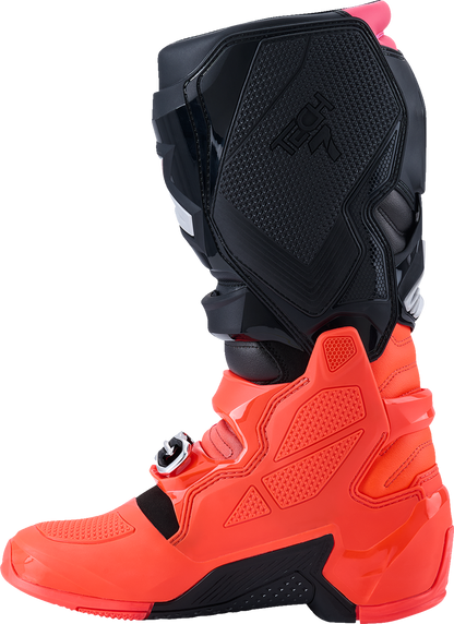 ALPINESTARS Tech 7 Boots - Black/Fluorescent Red/Fluorescent Pink - US 7 / EU 40.5 2012025-1576-7