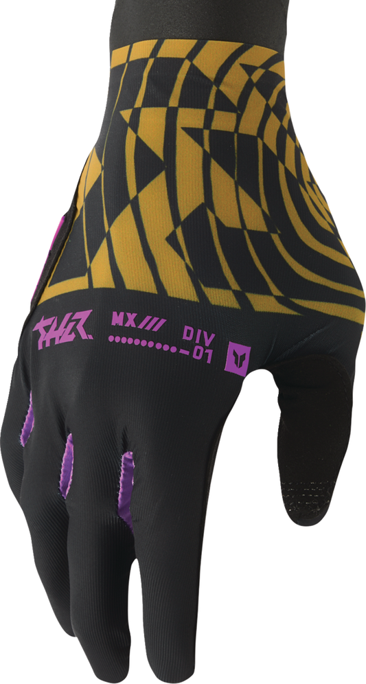 Thor Sportmode Mind Control Gloves – Black/Caramel